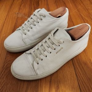 Axel Arigato Cap Toe White Leather Sneakers